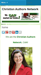 Mobile Screenshot of christianauthorsnetwork.com